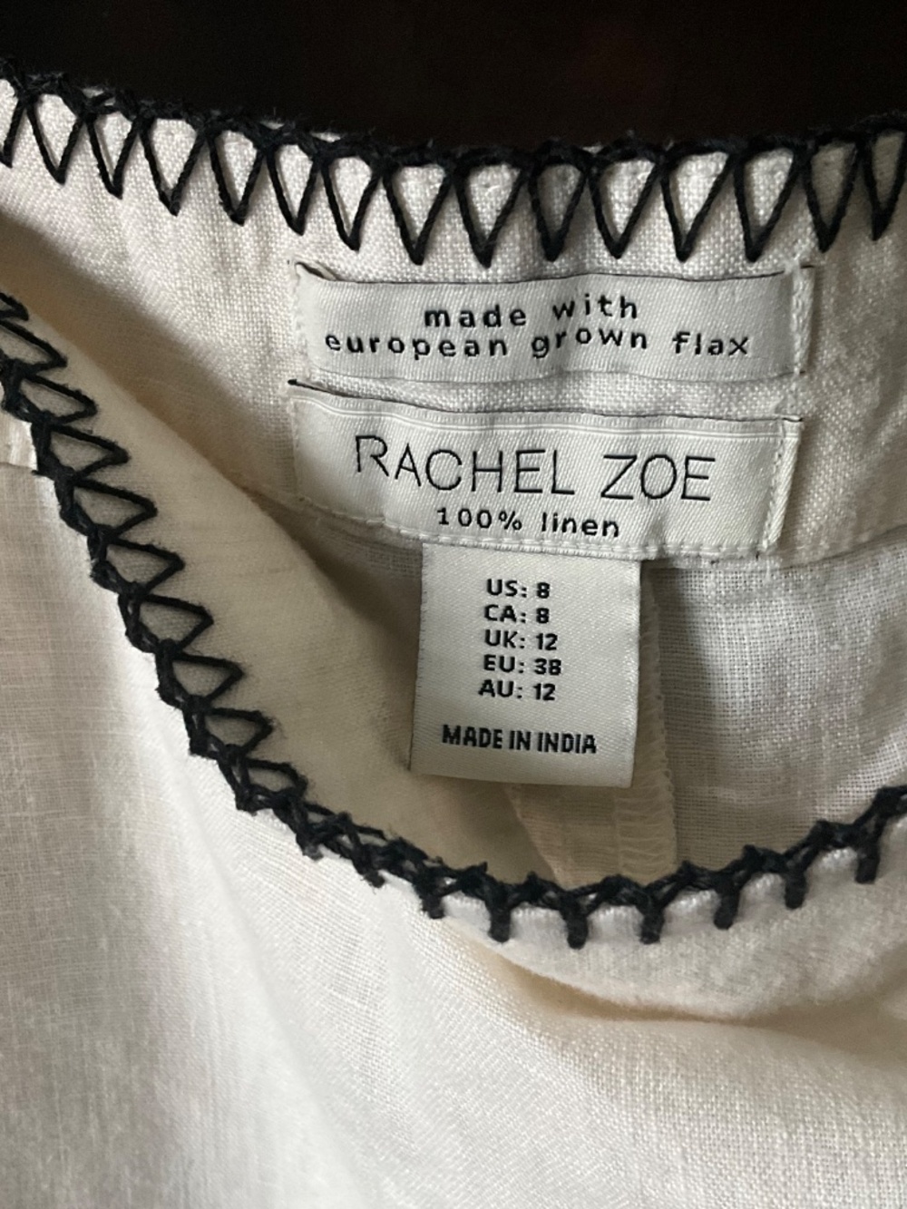 Rachel Zoe Cream Maxi Skirt and Top Set - Picture 5 of 5